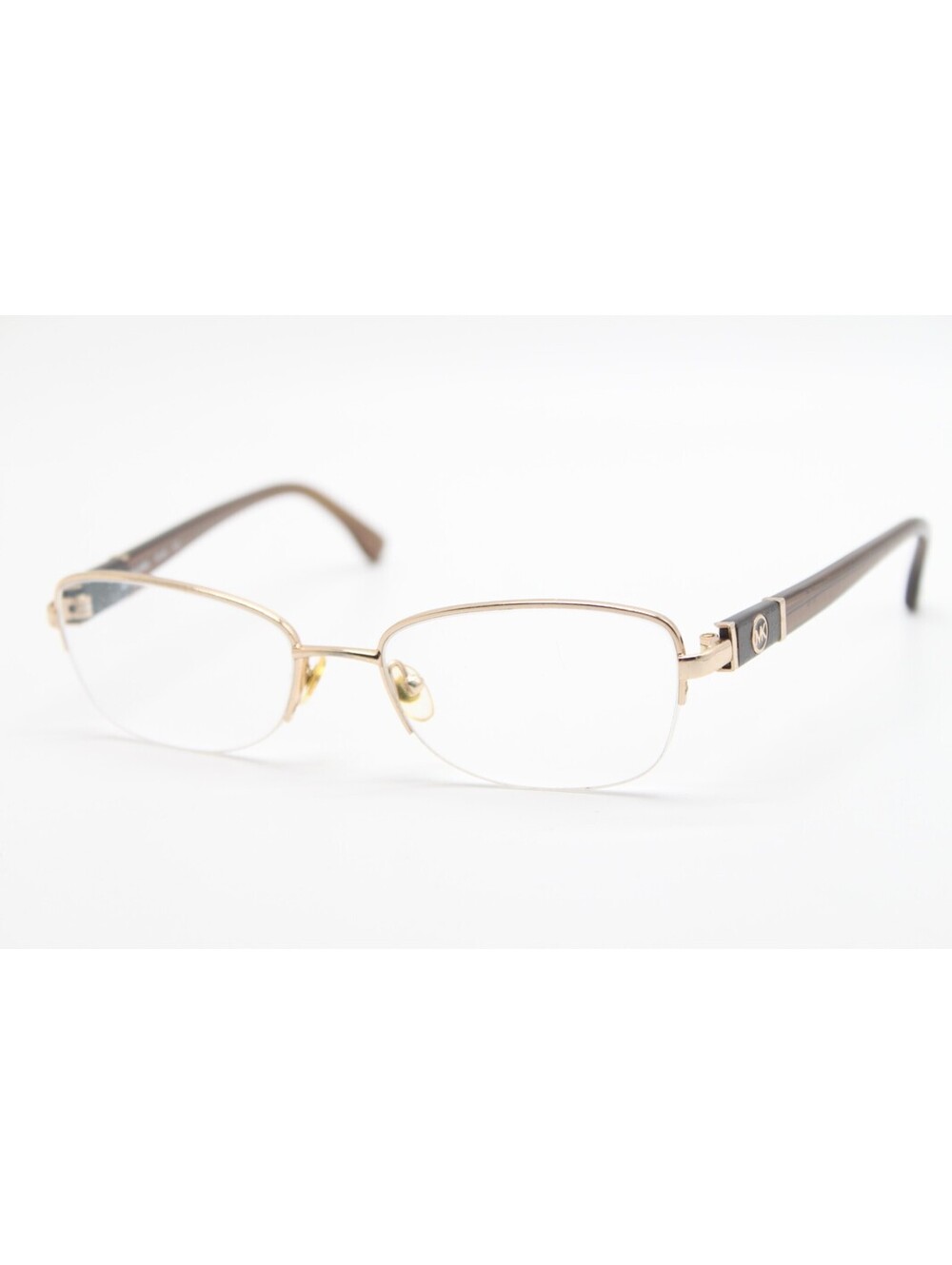 MICHAEL KORS MK340 780 GOLD BROWN AUTHENTIC EYEGLASSES 52-18